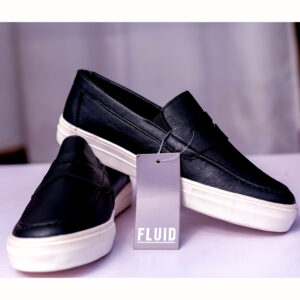 Fluid Mens Casual Loafer Black