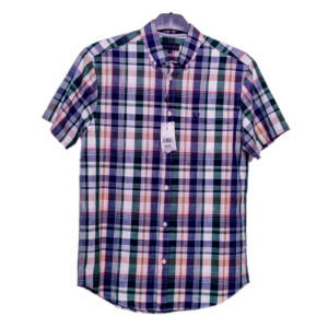 CHECKED SHORT SLEEVE SHIRT