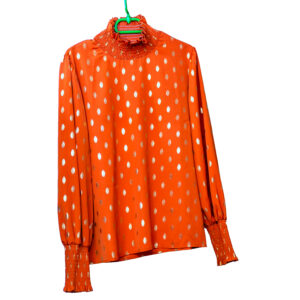 POLKA DOT BLOUSE